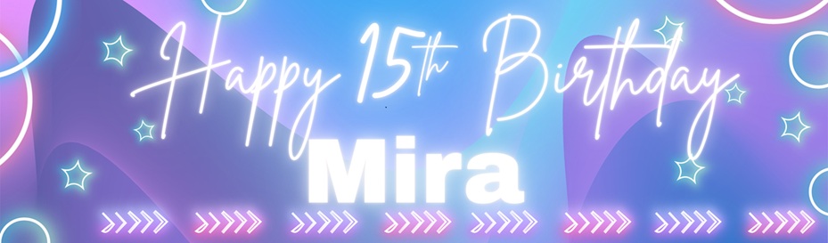 Purple KPOP Birthday Customized Banner Purple KPOP Birthday Customized Banner